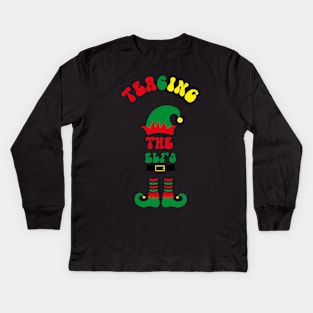 Teaching The Elf's Kids Long Sleeve T-Shirt